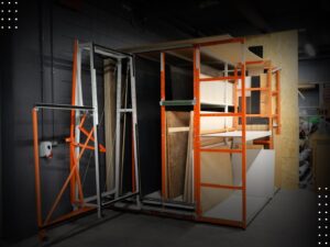 system magazynowania płyt wielkoformatowych